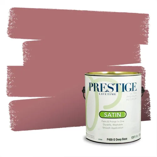 Vista 18 de Prestige Paints Pintura exterior e imprimación en uno, 1 galón, plano, coincidencia comparable de Valspar* Amber Rose*