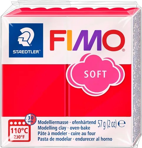 Vista 18 de Staedtler FIMO Effects Arcilla Polimérica - Arcilla para Hornear en Horno para Joyería, Escultura, Azul Translúcido 8020-374