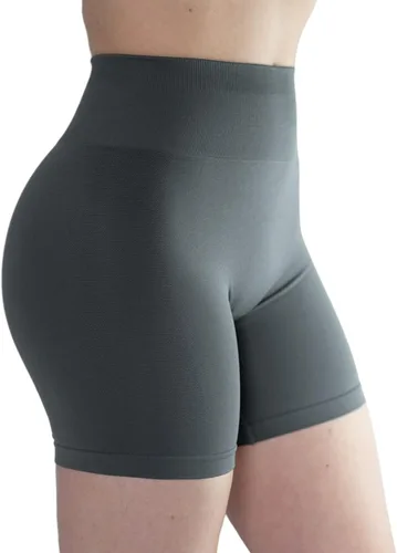 Vista 7 de AUROLA Intensify - Pantalones cortos de entrenamiento para mujer, sin costuras, para gimnasio, yoga, correr, deporte, ejercicio activo, fitness