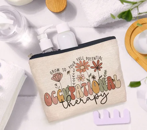 Vista 2 de IWXYI Bolsa de maquillaje OT - FT, Bolsa de maquillaje OT 1, Bohemio