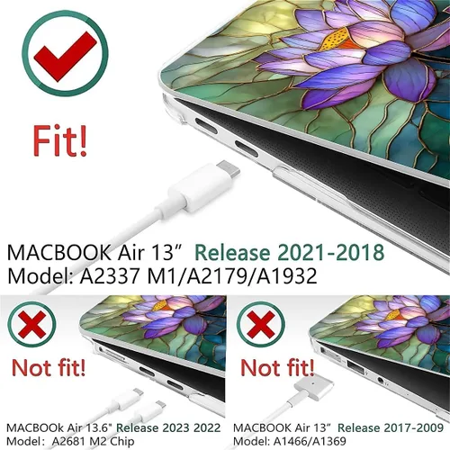 Vista 91 de Funda para computadora MacBook Pro de 13 pulgadas, modelo A1425/A1502, modelo A1425/A1502, diseño de primera calidad, funda rígida para laptop 3D 3D