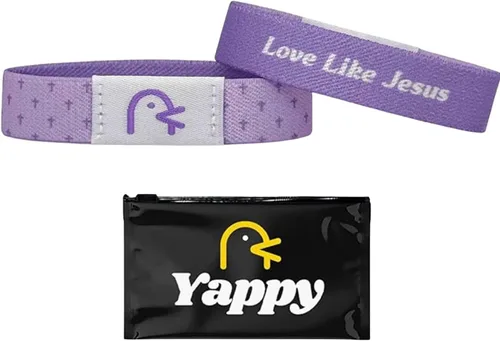 Vista 29 de Yappy Las Pulseras Originales de Versículos Bíblicos, Pulsera de Versículos Bíblicos Diarios para Inspiración Diaria Personalizada Toda la gloria a