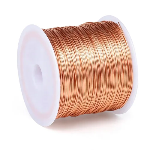 Vista 21 de Alambre de joyería de 492 pies, calibre 32, resistente al deslustre, rollo de alambres de cobre para cuentas a granel para manualidades DIY, Bronce
