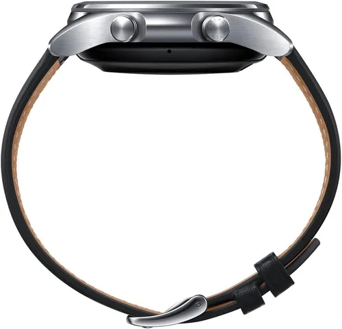 Vista 5 de Samsung Reloj inteligente Galaxy Watch3 2020 (Bluetooth + Wi-Fi + GPS) Modelo internacional (plata, 1.614 in)