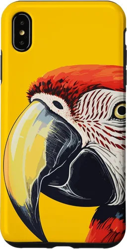 Vista 11 de Funda para iPhone 16 con diseño de guacamayo pájaro