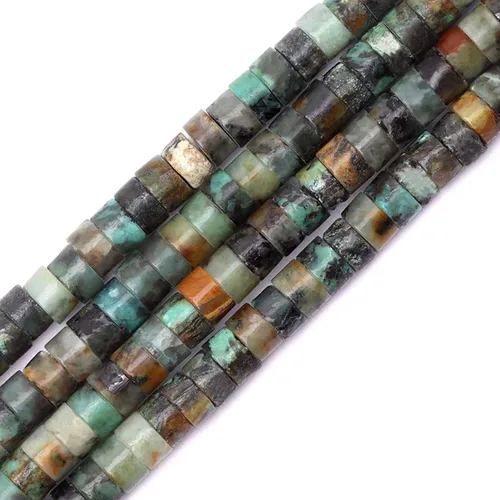 Vista 34 de Cuentas Heishi de piedra natural para hacer collares, cuentas pequeñas de piedra redonda plana de 0.116 pulgadas x 0.039 pulgadas para hacer joyas