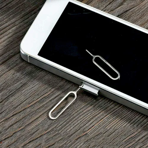 Vista 5 de Bandeja de herramientas de apertura de 16 piezas de tarjeta SIM, pasadores de expulsión, expulsor de agujas, compatible con todos los iPhone, Apple