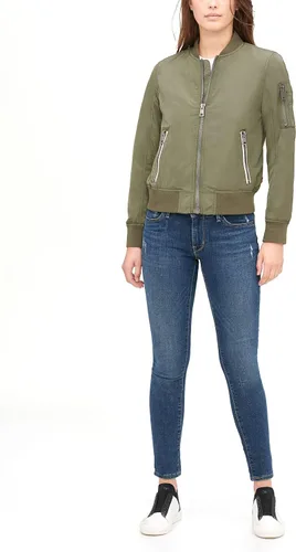 Vista 5 de Levi's Poly Bomber - Chaqueta para mujer con bolsillos con cremallera de contraste