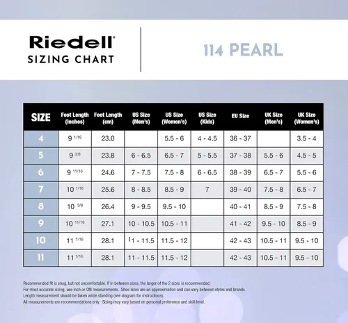 Vista 2 de 114 Pearl Ice Skates - Patines de hielo recreativos para mujer con hoja de luna de acero