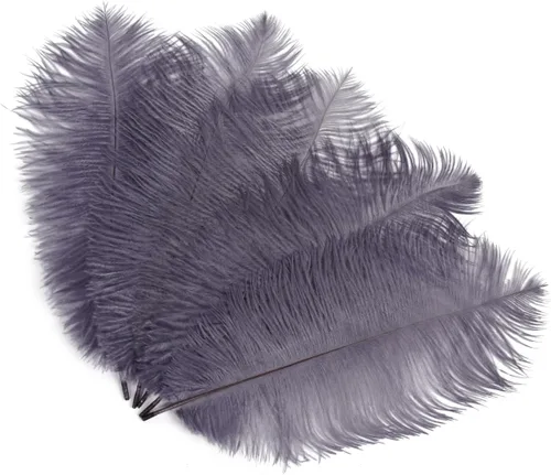 Vista 8 de Shekyeon - Plumas de avestruz (20 unidades, 7.9-9.8 in, 20 unidades)