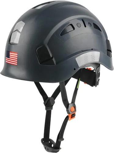 Vista 8 de GREEN DEVIL Casco de Seguridad Casco Duro Ajustable Ligero Ventilado ABS Casco de Trabajo Suspensión de 6 Puntos Aprobado ANSI Z89.1 Ideal