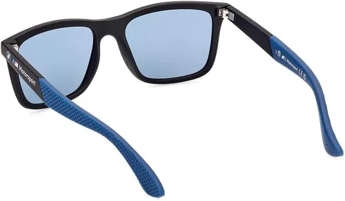 Vista 5 de BMW MOTORSPORT mens Injected Sun Glasses Rectangular Sunglasses