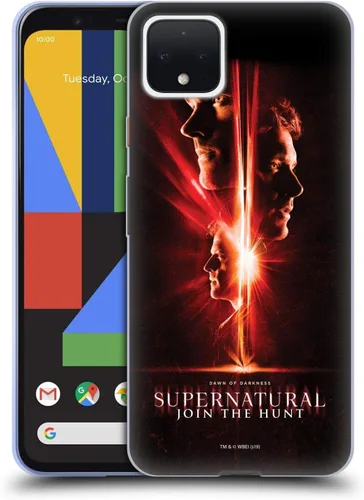 Vista 79 de Head Case Designs Supernatural Sam, Dean & Castiel Key Art - Funda de gel con licencia oficial [protección de grado militar] compatible con Google
