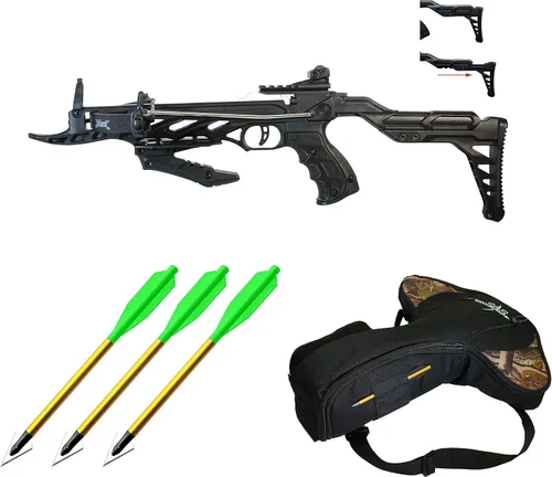 Vista 13 de SAS Rogue 80 Pound - Pistola autoadhesiva ballesta mini de mano de aluminio