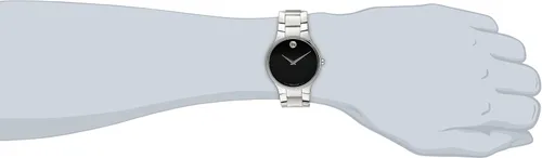 Vista 2 de Movado 0606382 Serio Reloj de pulsera de acero inoxidable para hombre