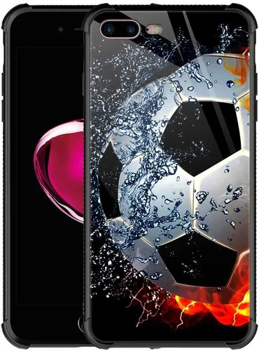 Vista 27 de CARLOCA Funda compatible con iPhone 8 Plus, iPhone 7 Plus para hombres y niños, increíble diseño de patrón de luz espacial nebulosa, a prueba