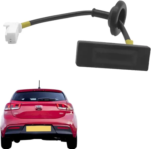 Vista 10 de Interruptor de liberación abierta para maletero trasero compatible con Nissan Pathfinder 2013-2020, interruptor de tapa de portón trasero con botón