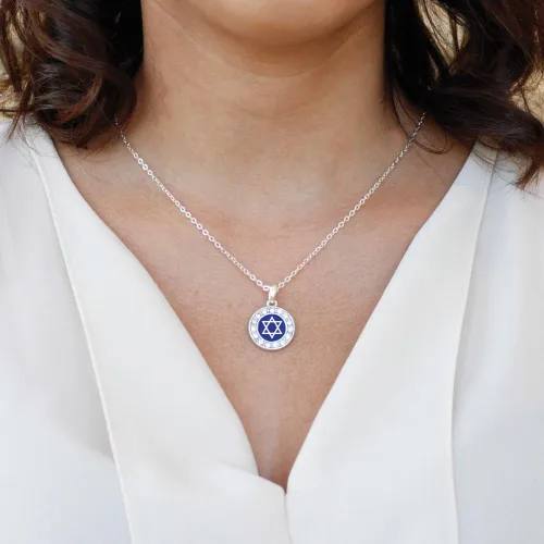 Vista 3 de Inspired Silver - Collar de plata de 18.0in con circonita cúbica