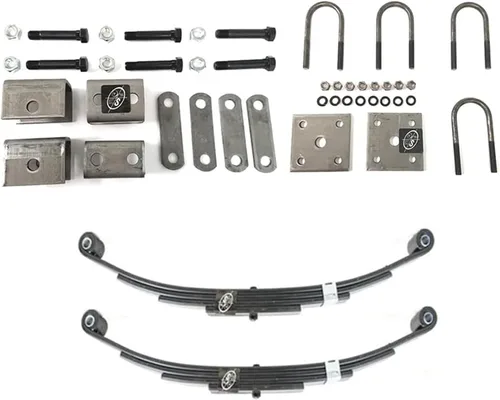 Vista 7 de SOUTHWEST WHEEL Kit de suspensión de eje de remolque de 3,500 libras, incluye muelles de hoja, suspensión y kit de pernos en U