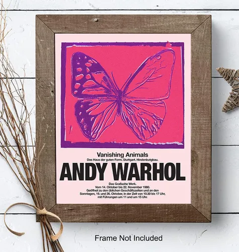 Vista 8 de Andy Warhol - Arte de pared y decoración, arte de pared de galería, arte pop, impresión moderna, imagen contemporánea, póster de museo, impresión