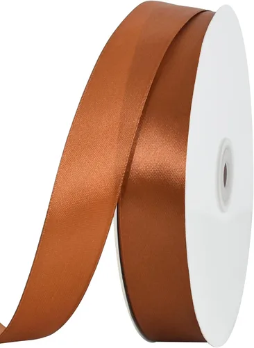 Vista 63 de TONIFUL 1-1/2 Pulgadas (40mm) x 100 Yardas Cinta de Satén Rosa Bebé Ancha de Tela Sólida para Envolver Regalos, Cinta para Silla, Día de San