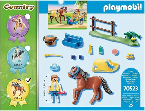 Vista 3 de Playmobil Pony galés coleccionable