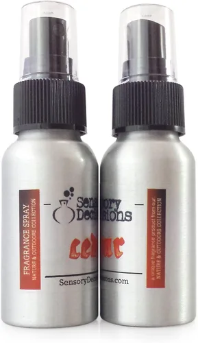Vista 4 de Aerosol para ambientes con fragancia de cedro para el hogar, aroma de cedro, ambientador de madera de cedro (3 botellas)