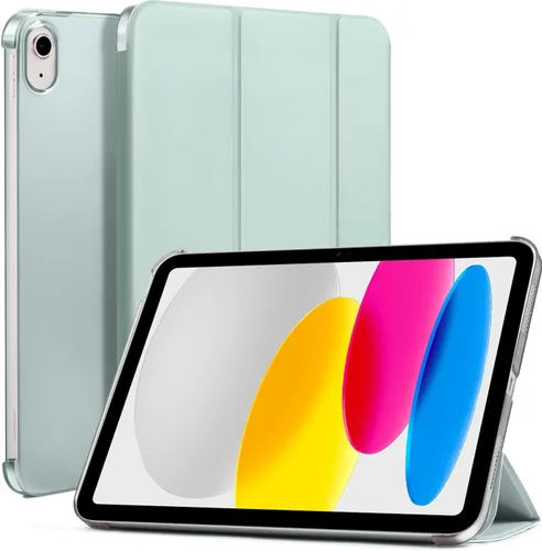 Vista 51 de CoBak Funda para iPad (A16) 11ª generación de 11 pulgadas 2025, iPad de 10.9 pulgadas 2022, funda protectora delgada con carcasa trasera translúcida