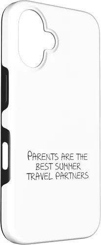 Vista 3 de iPhone 16 Parents are the best summer travel partners Case