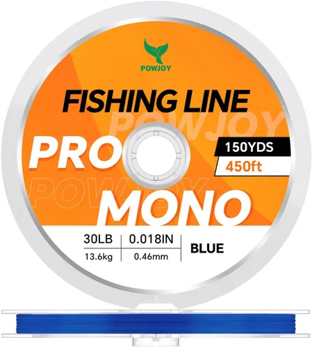 Vista 34 de Monofilament Fishing Line, Invisible Nylon Wire, Knot Guide Cards Transparente