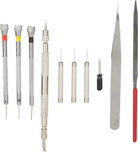Vista 5 de Kit de reparación de reloj, kit de herramientas de reparación de reloj, kit de herramientas de reparación de reloj, juego de herramientas