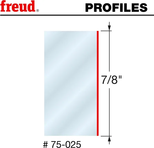 Vista 2 de Freud 75-025: 1/4" (diámetro) broca en espiral con vástago de 1/4", altura de carburo de 7/8