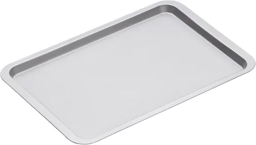 Vista 4 de KitchenCraft KC2BK6 - Bandeja de horno extra grande con revestimiento antiadherente, 16.9 x 11.0 in, color plateado