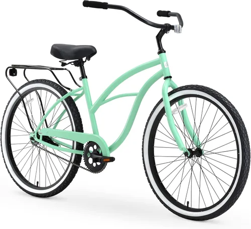 Vista 31 de sixthreezero Around The Block - Bicicleta de playa para mujer