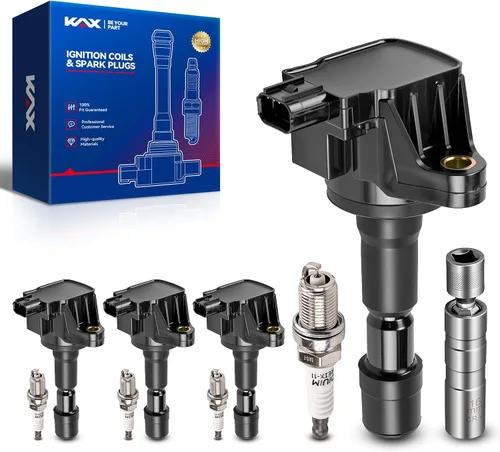 Vista 19 de Bobina de encendido KAX UF434 1 paquete Compatible con Impala, Equinox, G6, Malibu, Silverado 1500, Uplander, Torrent, Lucerne, Express 1500, Sierra