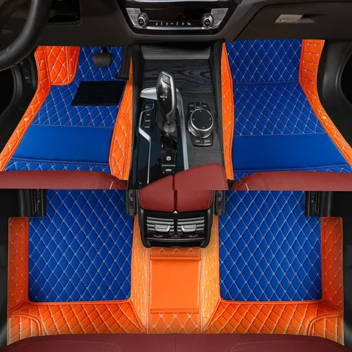 Vista 26 de Alfombrillas personalizadas para automóvil adecuadas para el 99% de automóviles, camiones, SUV, alfombrillas para todo tipo de clima, alfombrillas