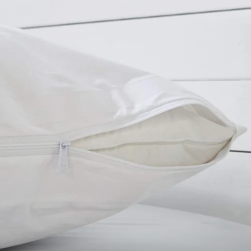 Vista 3 de Fresh Ideas Protectores de almohada todo en uno de fácil cuidado, paquete de 2, estándar/Queen