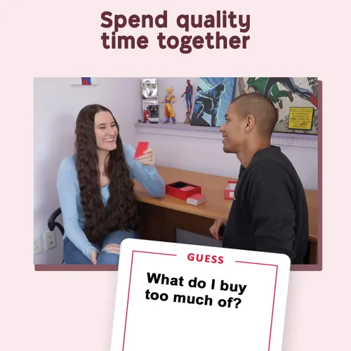 Vista 4 de El Juego Definitivo para Parejas, Grandes Conversaciones y Desafíos Divertidos para la Noche de Citas - Regalo Romántico Perfecto para Parejas