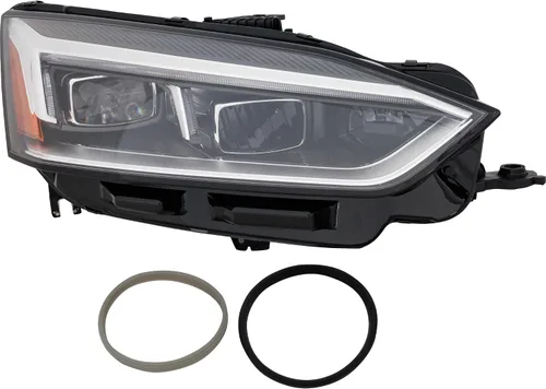 Vista 17 de Garage-Pro Faro delantero lateral del pasajero para Audi A4 Quattro 2002-2005 Halogen Sedan & Wagon se adapta a Avant & Base; B6, 2ª