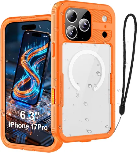 Vista 17 de Funda resistente al agua para iPhone 11 Pro Max, diseño delgado con protector de pantalla integrado, a prueba de golpes, 6.5 pulgadas (negro y gris)