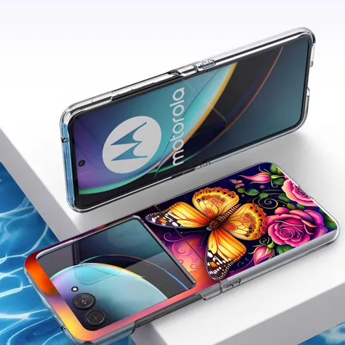 Vista 3 de Funda rígida para Motorola Razr Plus 2023, funda protectora sólida a prueba de golpes para Motorola Razr Plus/Razr+ 2023