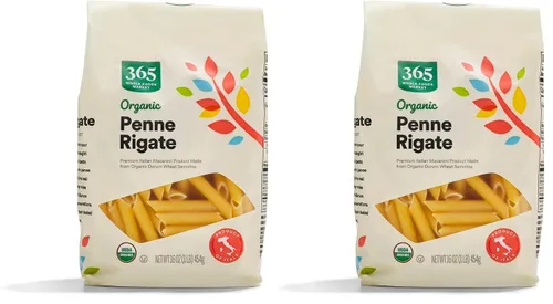Vista 6 de 365 by Whole Foods Market, Penne Rigate orgánico, 16 onzas (454 g)