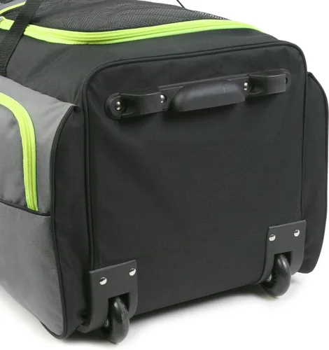 Vista 8 de Fila Bolsa de lona grande con 7 bolsillos, gris, lima, (GreyNeon Lime), Bolsa de lona grande con 7 bolsillos