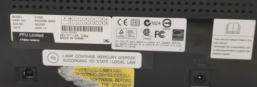 Vista 4 de Escáner para PC con escaneo instantáneo a PDF y alimentación de hojas Fujitsu ScanSnap S1500