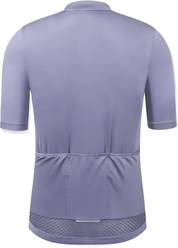 Vista 2 de RISESBIK Men's Cycling Jersey Zipper Pocket Short Sleeve Lightweight Aero Race Fit Bike Jersey, UPF 50+ Biking Cycling Shirt
