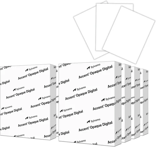 Vista 8 de Accent 121918C - Papel de cartulina opaco de color crema de 11 x 17 pulgadas, 100 libras, 9.56 oz/m², 700 hojas (4 resmas), cartulina pesada súper