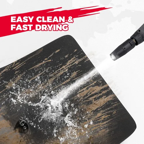 Vista 3 de KEMIMOTO Funda de asiento compatible con Kubota para tractor L2501, L3301, L3901, L4701, L3302, L3902, Kubota LA765, protección de tela Oxford negra