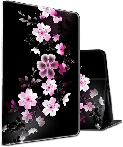 Vista 49 de Funda para tablet Amazon Kindle Fire HD 8/HD 8 Plus versión 2022/2020 (12ª/10ª generación), fundas antideslizantes multiángulo con función de Pinos