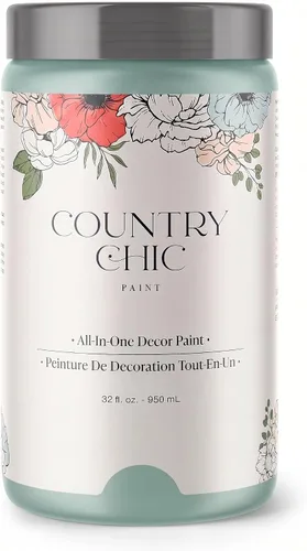 Vista 86 de Country Chic - Pintura a la tiza todo en uno para muebles y armarios, ecológica, acabado mate, con primer y sellador, para madera y metal, Alchemist