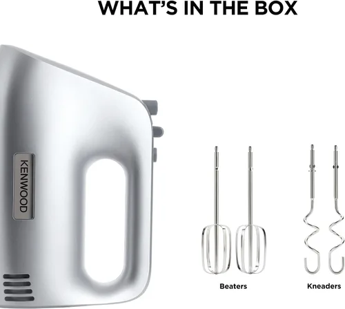 Vista 5 de Kenwood HMP30.A0SI QuickMix - Batidora de mano, 450 W, color plateado